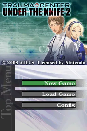 Trauma Center - Under the Knife 2 (USA) (Demo) (Kiosk) screen shot title